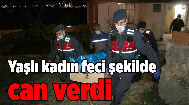 İzmir'de yaşlı kadın feci şekilde can verdi