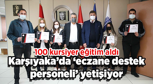 Karşıyaka’da ‘eczane destek personeli’ yetişiyor