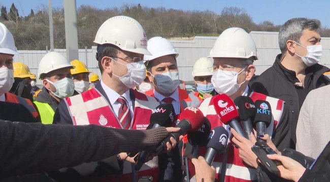 Kılıçdaroğlu Halk Ekmek fabrikası inşaatında inceleme yaptı, soruları yanıtladı