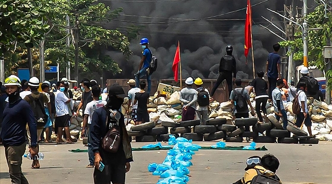 Myanmar'da can kayıpları 459'a yükseldi