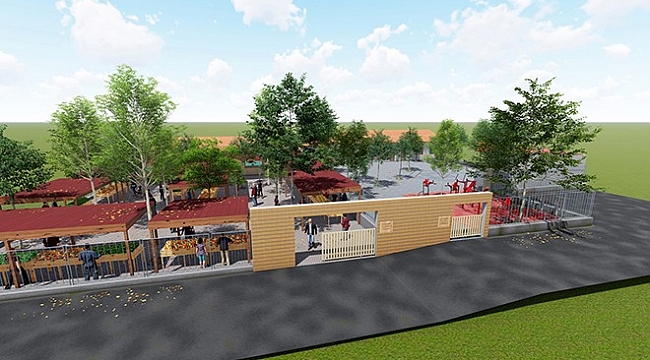 Uzundere Meydanı baştan sona yenileniyor