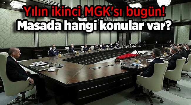 Yılın ikinci MGK'sı bugün! Masada hangi konular var?