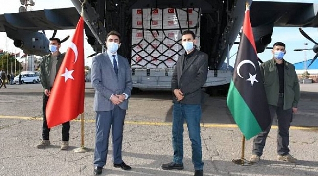 150 bin doz Covid-19 aşısı Libya'ya ulaştırıldı
