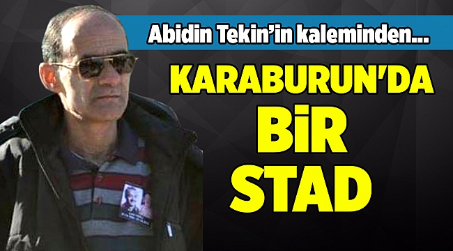 Abidin Tekin'in kaleminden...