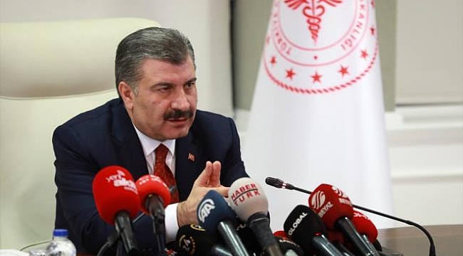 Bakan Koca illere göre haftalık vaka sayısı haritasını açıkladı