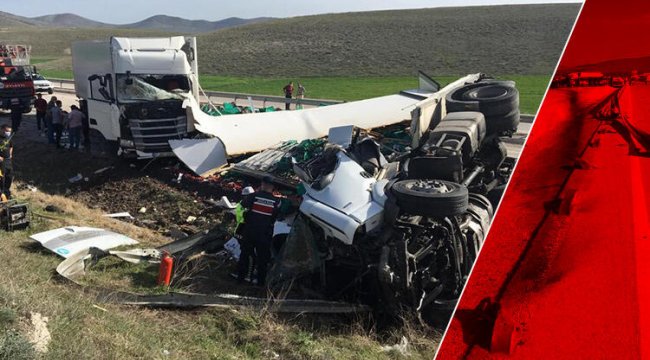 Feci kaza! Ortalık savaş alanına döndü