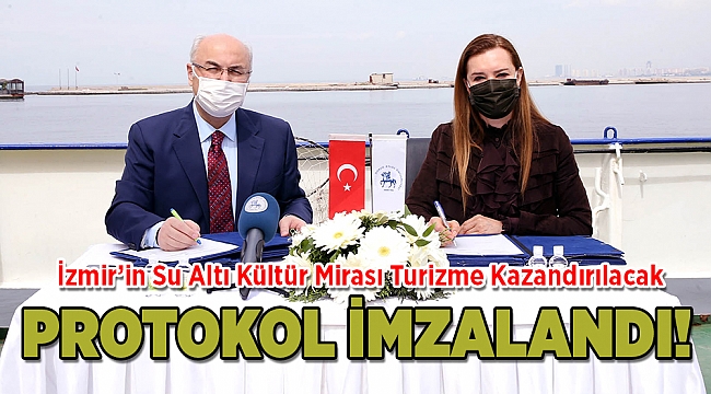 İzmir’in Su Altı Kültür Mirası Turizme Kazandırılacak