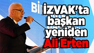 İZVAK'ta başkan yeniden Ali Erten
