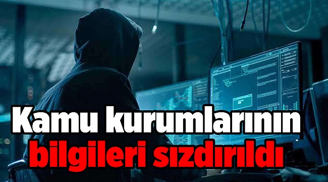 Kamu kurumlarının bilgileri sızdırıldı