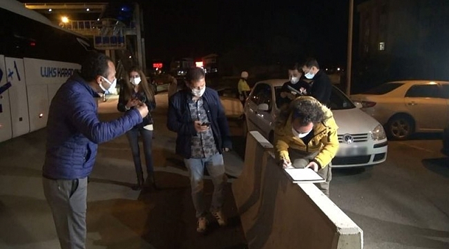 Riskli grupta çıkan baba-kıza karantina ve para cezası