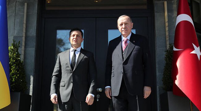 Ukrayna Devlet Başkanı Huber Köşkü'nde