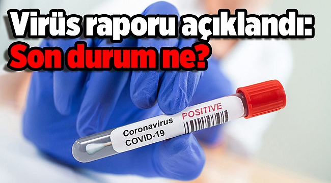 Virüs raporu açıklandı: Son durum ne?