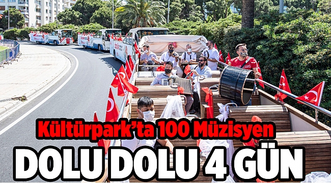 4 günlük 19 Mayıs coşkusuna İzmirli müzisyenler de katıldı