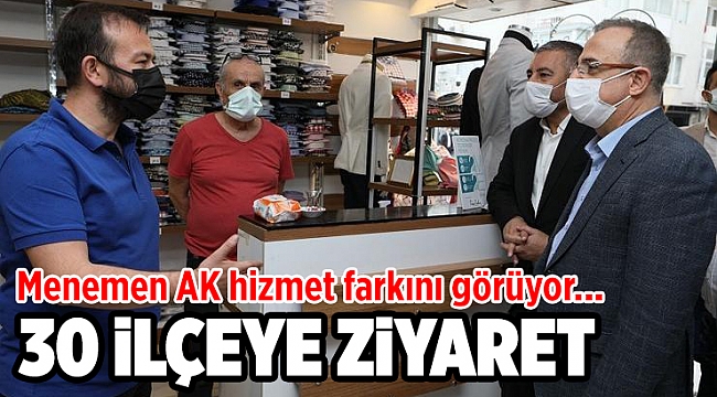 AK Parti İzmir'den 30 ilçede eş zamanlı ziyaretler