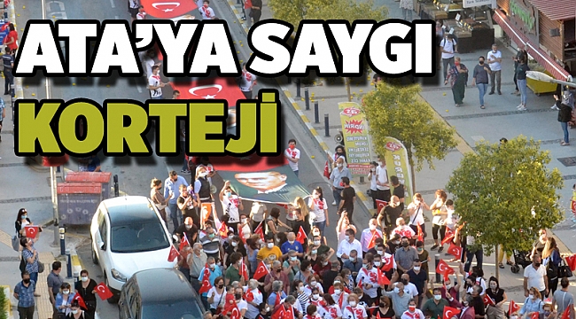 Balçova’da Ata’ya saygı korteji