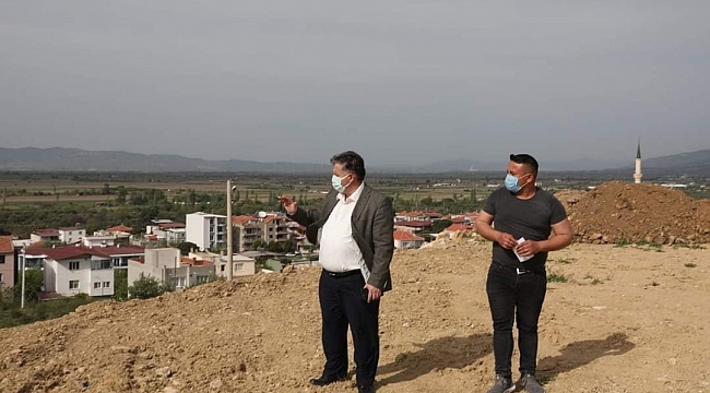 Başkan Doğruer 'Aqua Park' projesi çalışmalarını inceledi