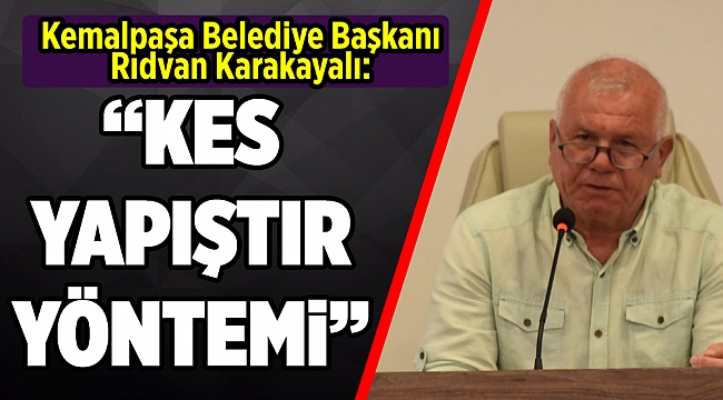 Başkan Karakayalı: 600 bin değil 25 kuruş bile çıkmadı