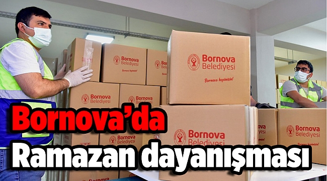 Bornova’da Ramazan dayanışması