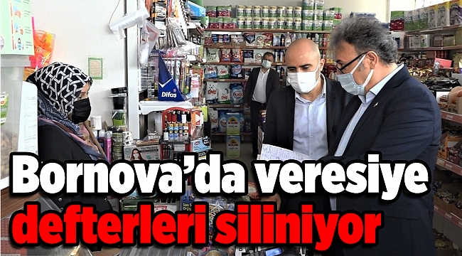 Bornova’da veresiye defterleri siliniyor