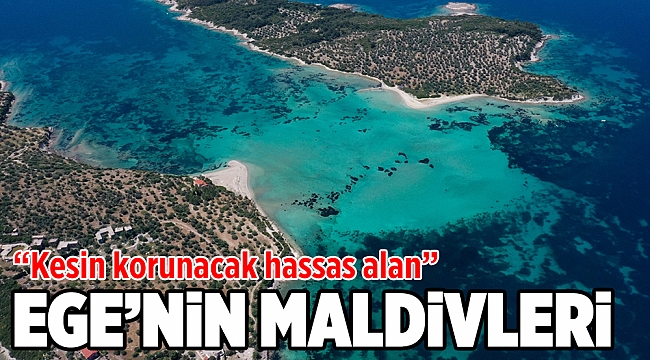 Doğal güzellikleriyle dikkati çekiyor; Ege&#039;nin Maldivleri