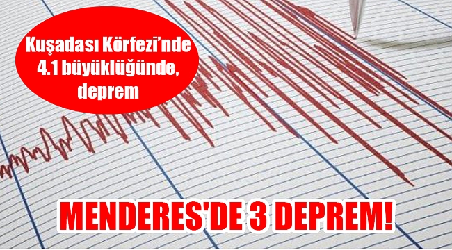 Ege Deniz’inde art arda korkutan depremler