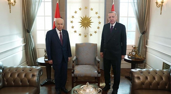 Erdoğan ile Bahçeli’den sürpriz görüşme