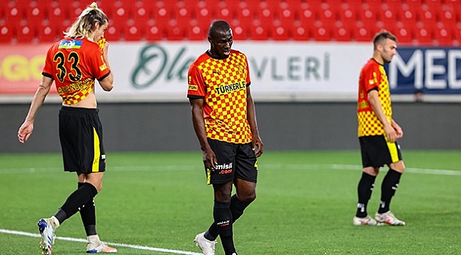 Göztepe evinde üzdü