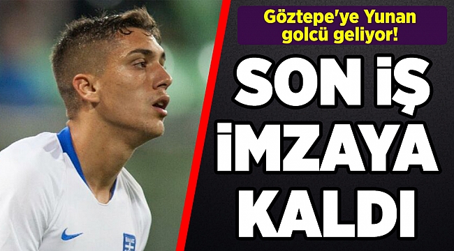 Göztepe'ye Yunan golcü geliyor: İş imzaya kaldı!