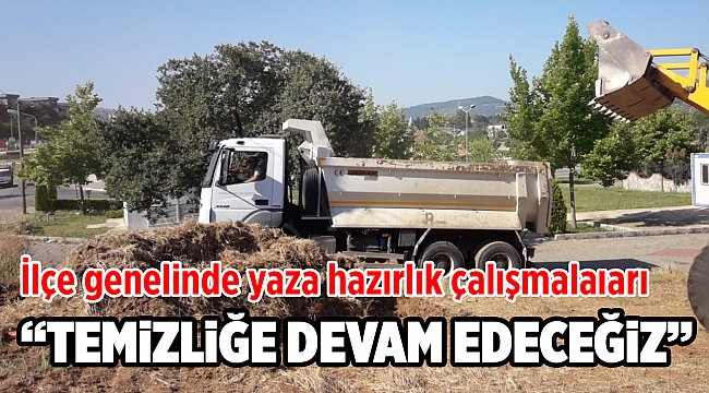 Güzelbahçe Belediyesi yaz temizliği başlattı