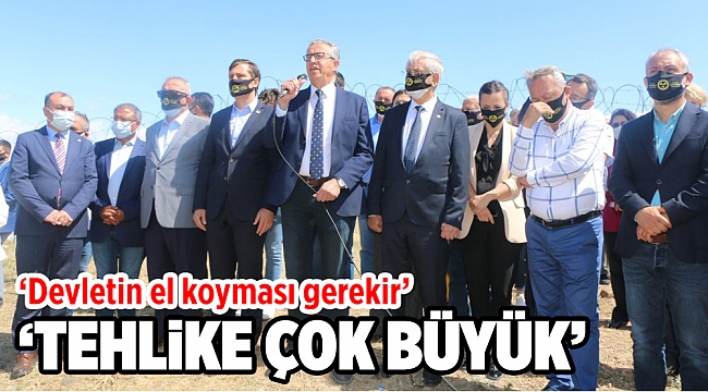 Halil Arda, İzmir'in Çernobili'ne karşı 'dur'acak: Temizlenene kadar buradayım!