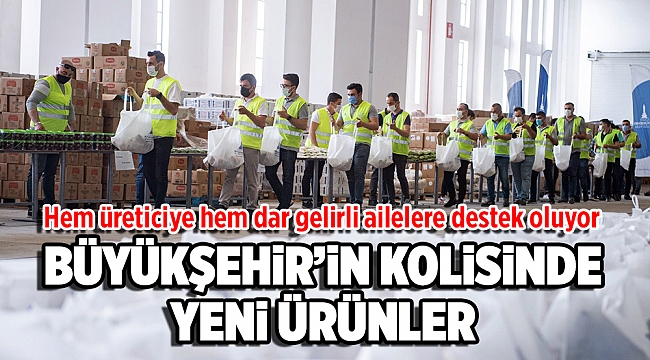 İzmir Büyükşehir Belediyesi hem üreticiye hem dar gelirli ailelere destek oluyor
