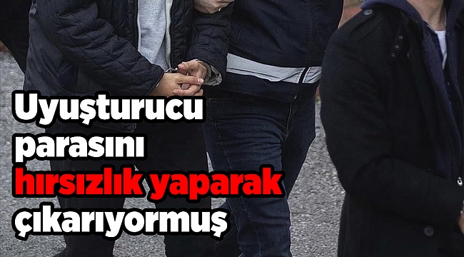 İzmir'de polise yakalanan hırsızdan şok itiraf: 'Uyuşturucu satın almak için çalıyorum'