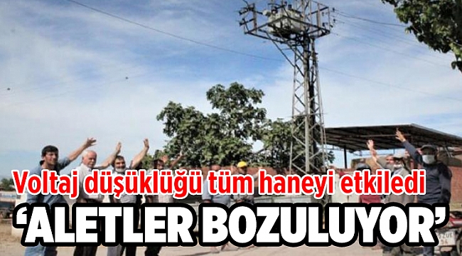 İzmir'in o köyünde voltaj isyanı!