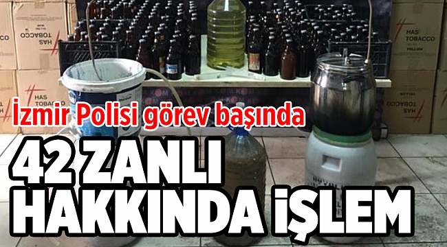 İzmir polisi 4 milyon liralık kaçak ürün ele geçirdi