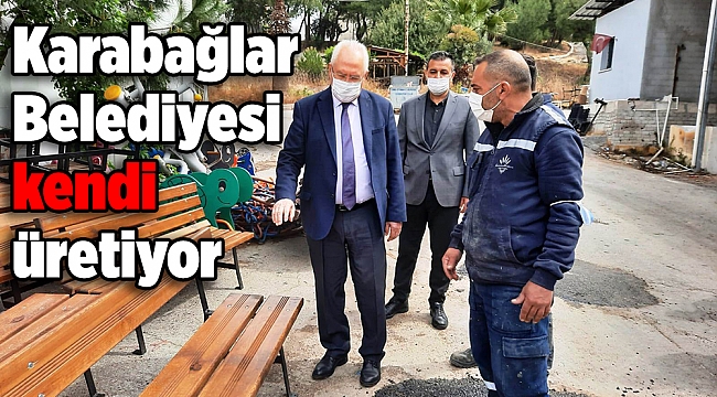 Karabağlar Belediyesi kendi üretiyor