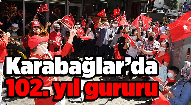 Karabağlar’da 102. yıl gururu