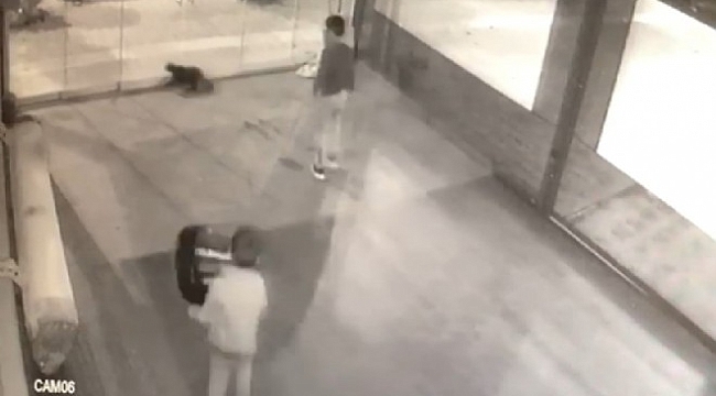 Karabaglar'daki şiddetin görüntüleri kameraya yansıdı