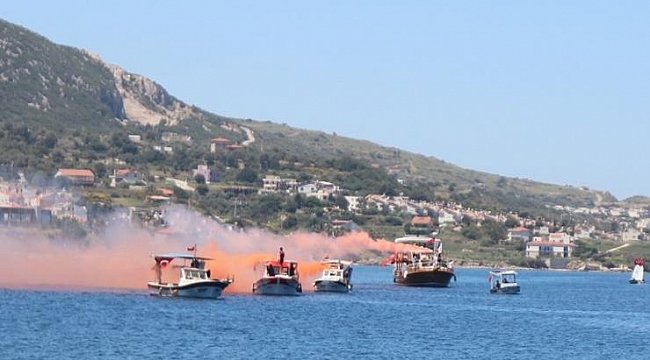 Karada, denizde 19 Mayıs coşkusu!