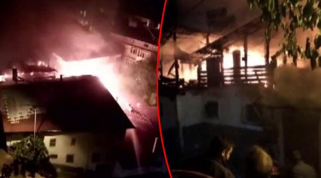 Karaman'ın Ermenek ilçesinden çok acı haber! Bayram günü evsiz kaldılar