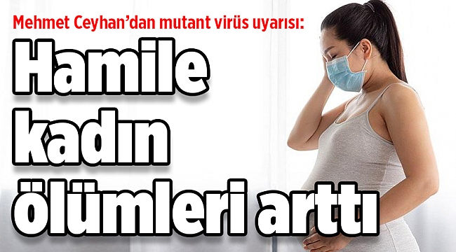 Mehmet Ceyhan’dan mutant virüs uyarısı: Hamile kadın ölümleri arttı