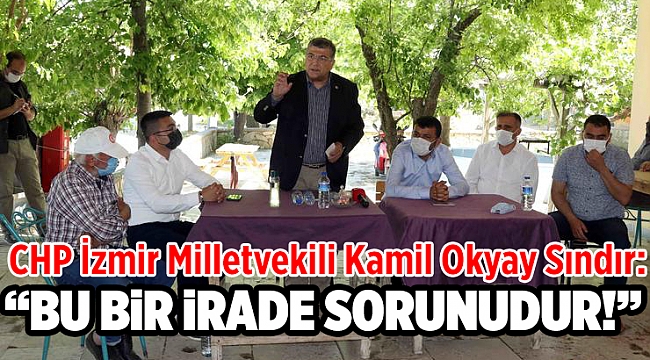 Milletvekili Sındır, “Su bir lütuf değil haktır ve adil paylaşılmalıdır”