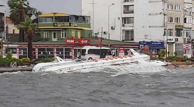 Ortalık savaş alanına döndü! Fırtına nedeniyle 20 tekne battı