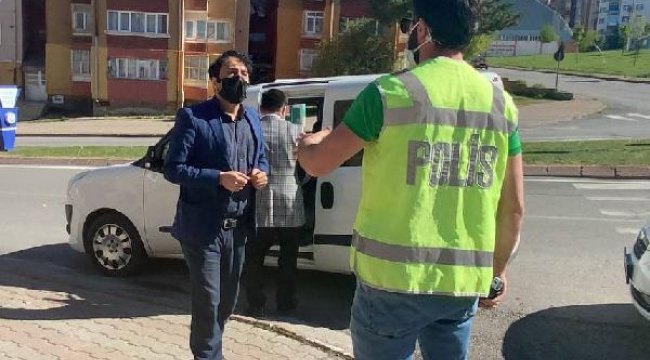Polisten kaçtı, geri dönüp ceza yememek için dil döktü
