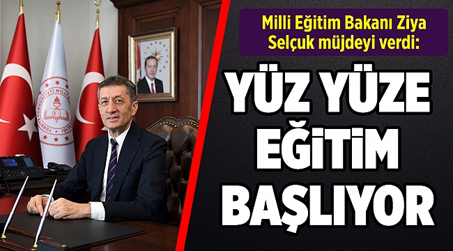 Son dakika: Yarından itibaren haftada iki gün tüm okullarda yüz yüze eğitim başlıyor