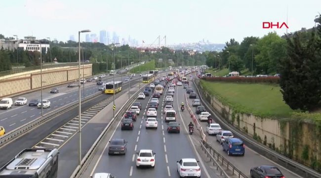 'Tam kapanma' bitti! Trafikte yoğunluk arttı
