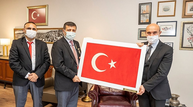 Türkiye Harp Malulü Gaziler, Şehit Dul ve Yetimleri Derneği'nden Tunç Soyer'e Teşekkür