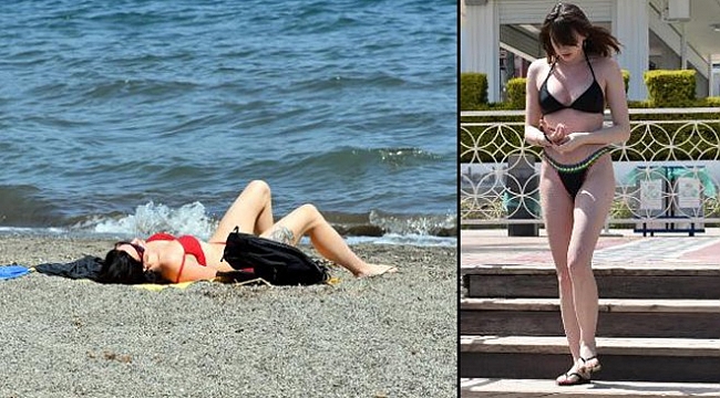 Vatandaş evden çıkamıyor, yabancı turistler keyif yapıyor!