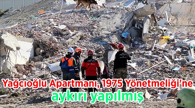 11 kişiye mezar olan Yağcıoğlu Apartmanı, 1975 Yönetmeliği'ne bile aykırı yapılmış
