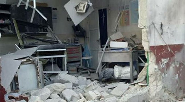 Afrin'de hastaneye saldırı