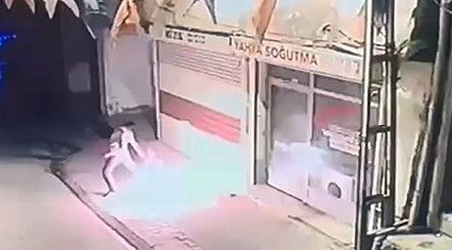 AK Parti binasına molotoflu saldırı